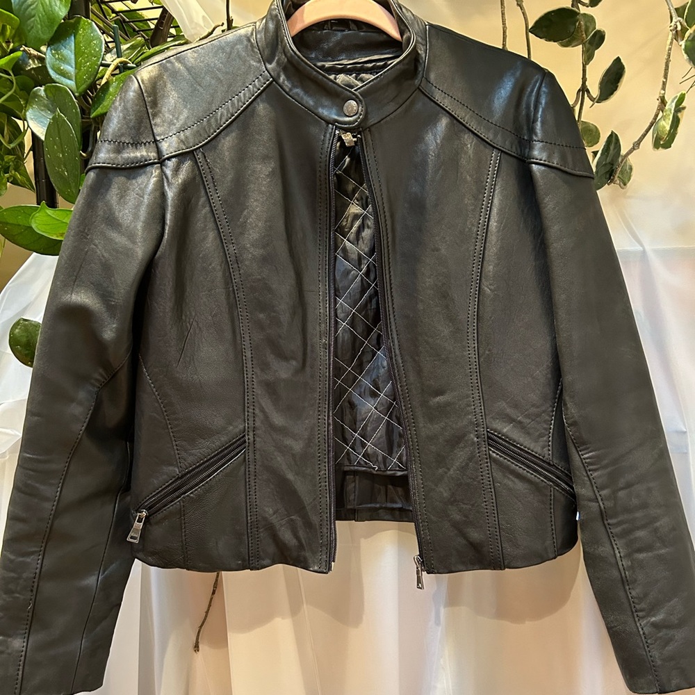 Knoles & Carter moto leather jacket